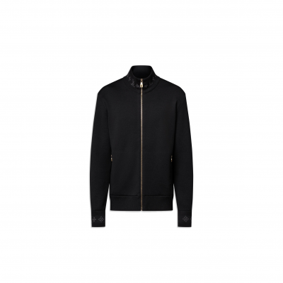 LOUIS VUITTON DOUBLE-FACE KNIT TRAVEL BLOUSON 1AJB32